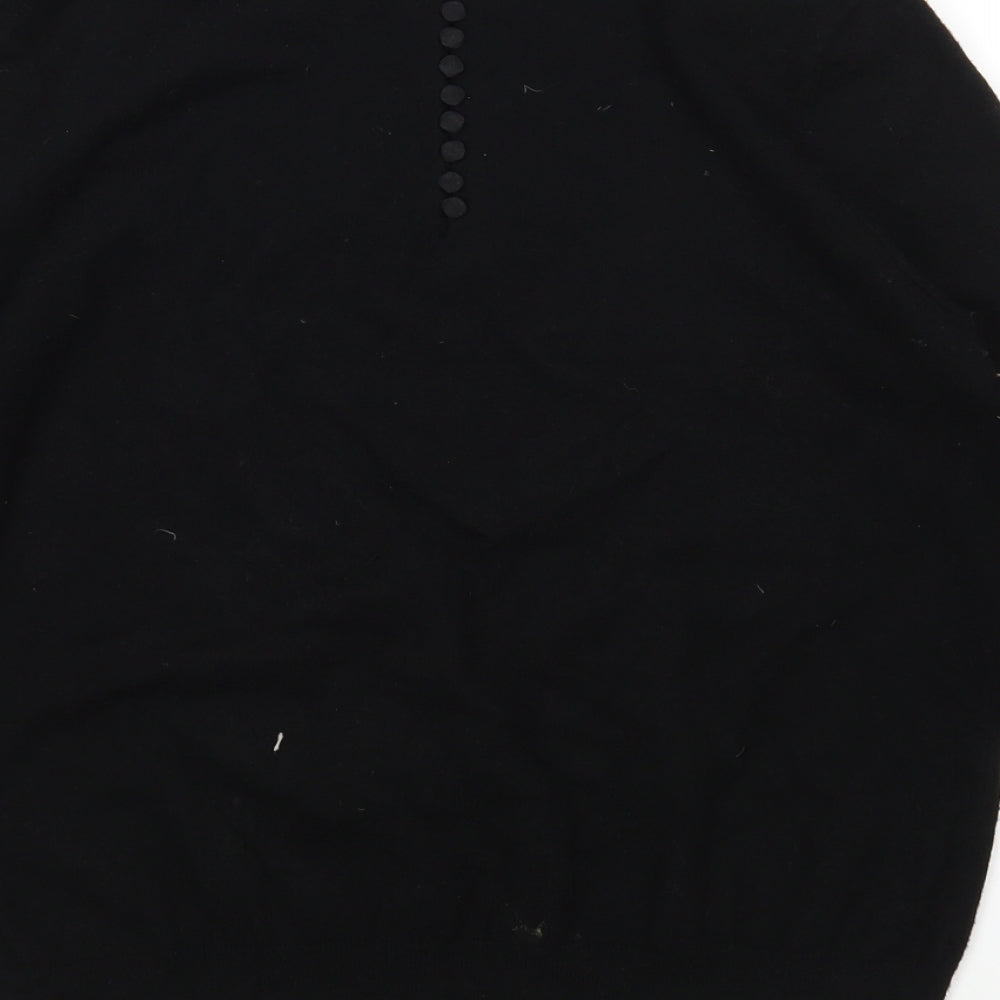 Savida Womens Black   Pullover Jumper Size L