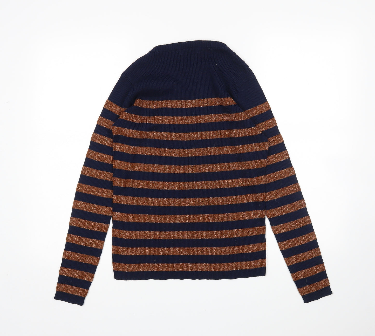 Oodji Womens Multicoloured Striped  Pullover Jumper Size L
