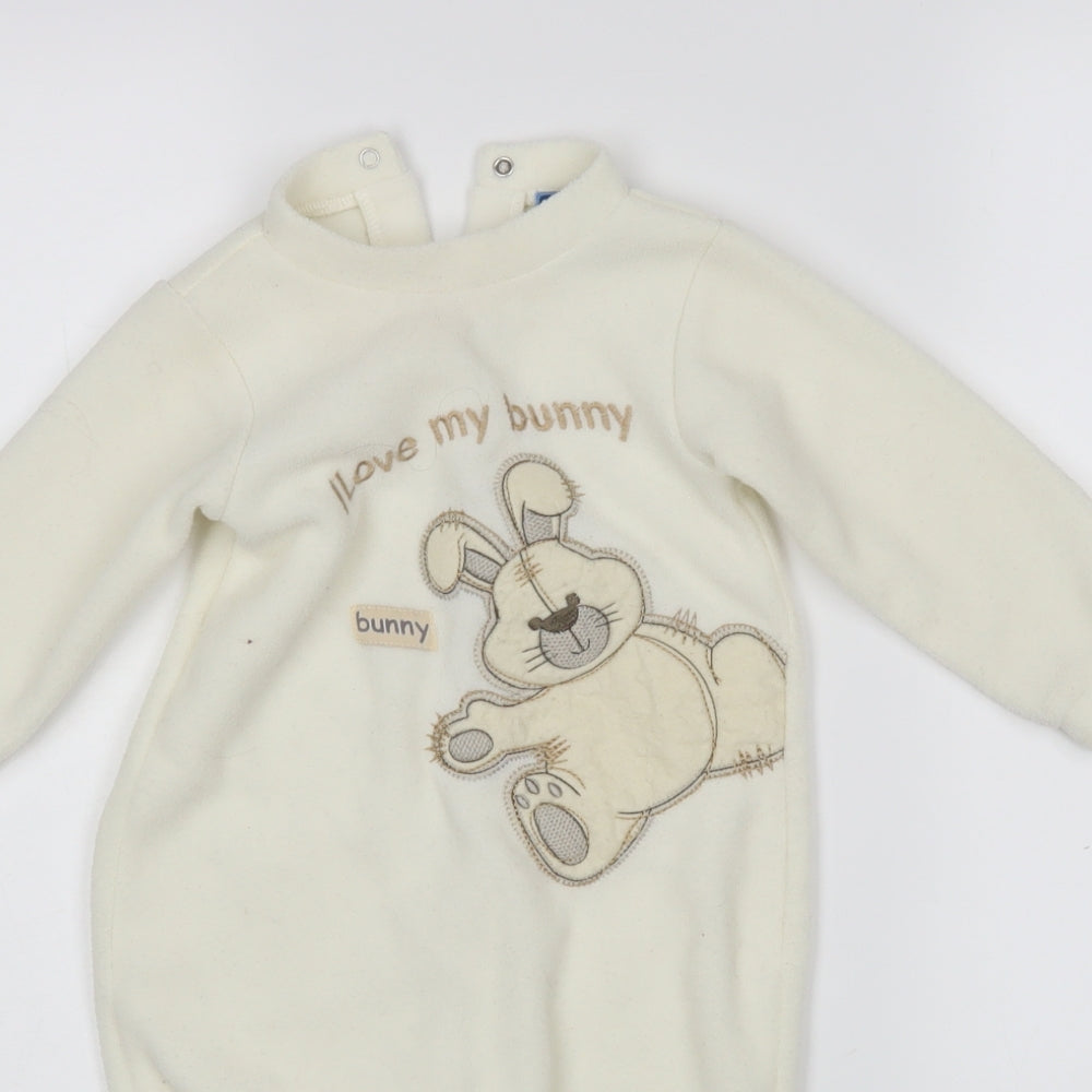 Baby C Baby Ivory    One Piece Size 12-18 Months