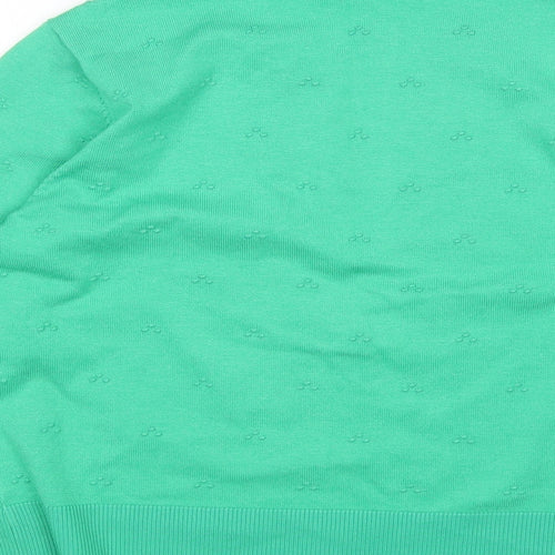 Hepburn Womens Green   Cardigan Jumper Size S