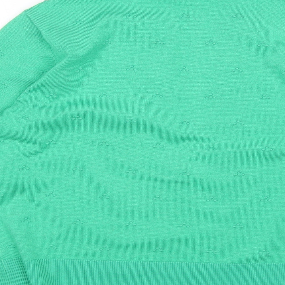 Hepburn Womens Green   Cardigan Jumper Size S