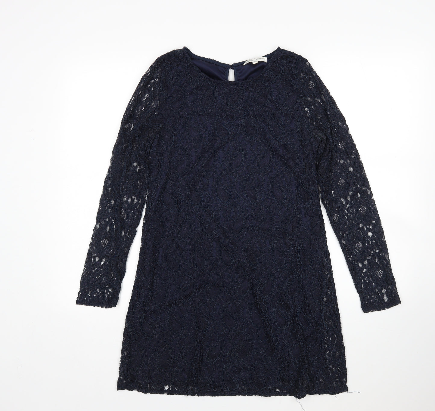Glamorous Womens Blue Paisley  A-Line  Size 12