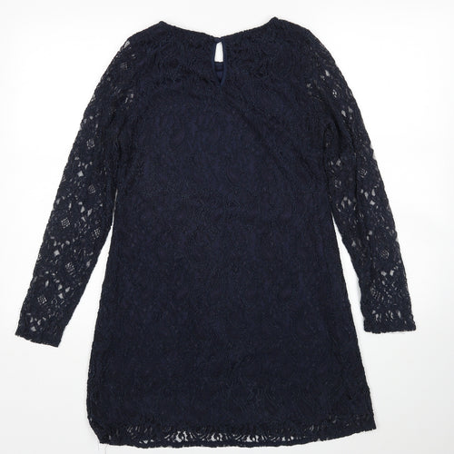 Glamorous Womens Blue Paisley  A-Line  Size 12