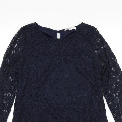 Glamorous Womens Blue Paisley  A-Line  Size 12