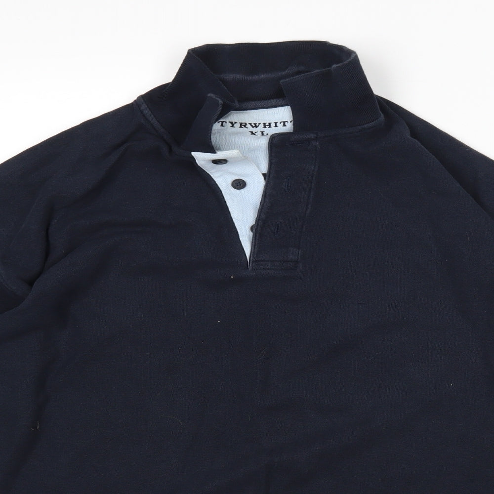 tyrwhitt Mens Blue    Polo Size XL