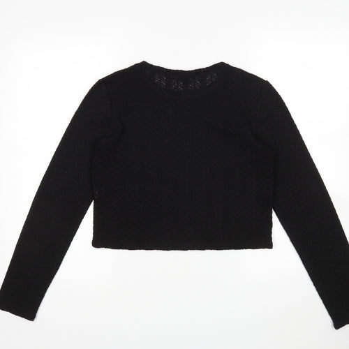 Zara Womens Black   Pullover Jumper Size M