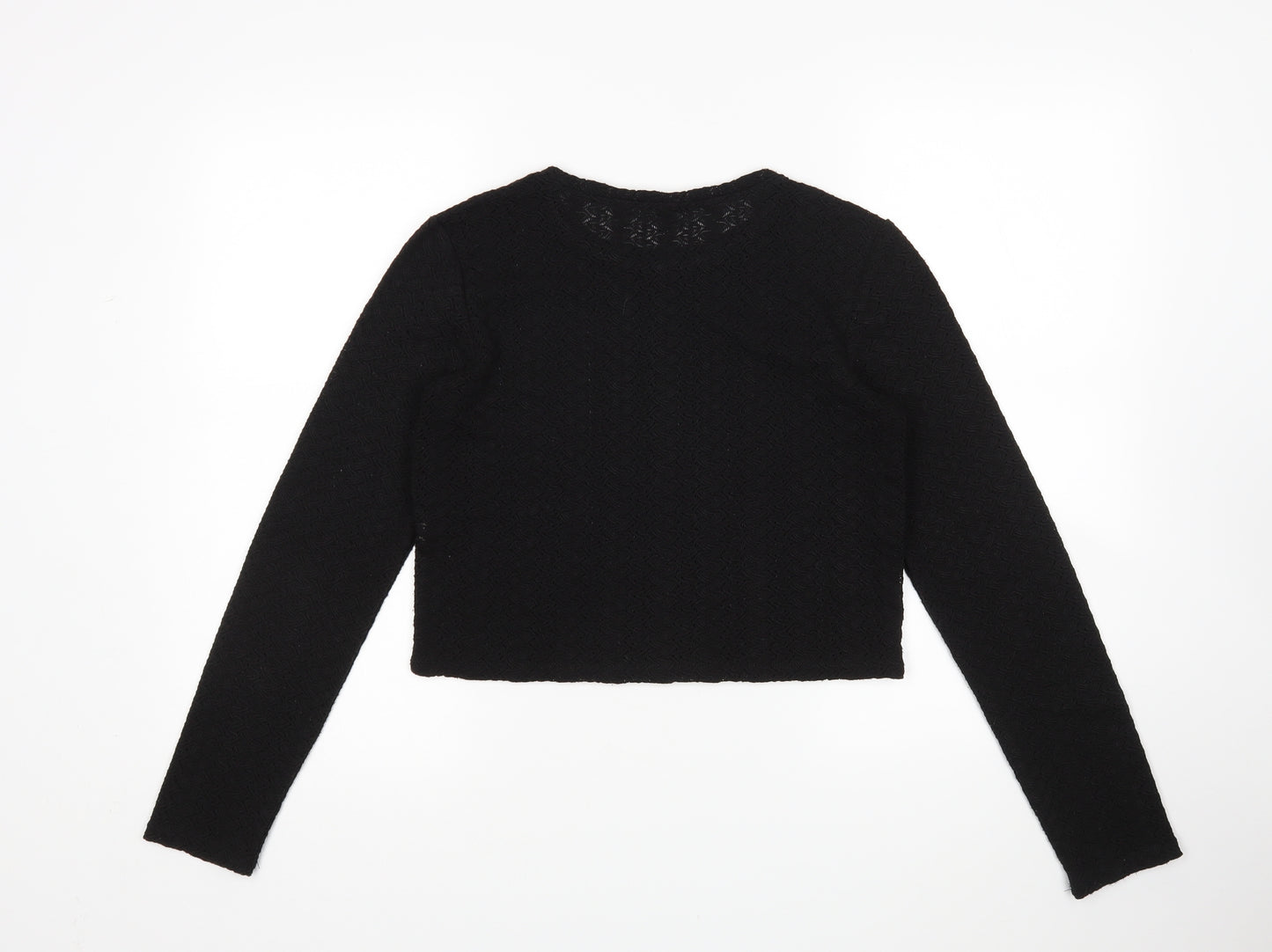 Zara Womens Black   Pullover Jumper Size M