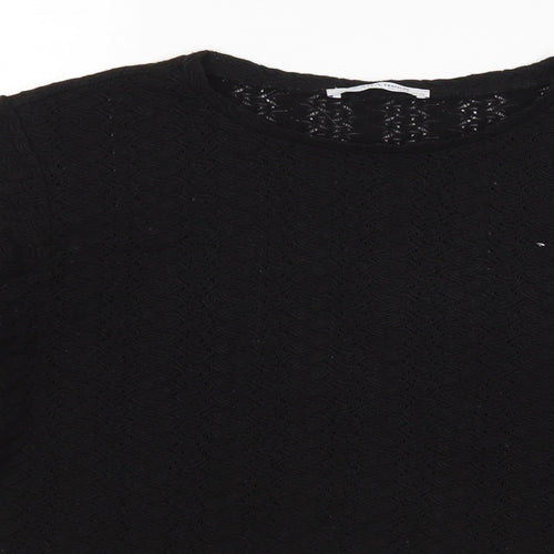 Zara Womens Black   Pullover Jumper Size M