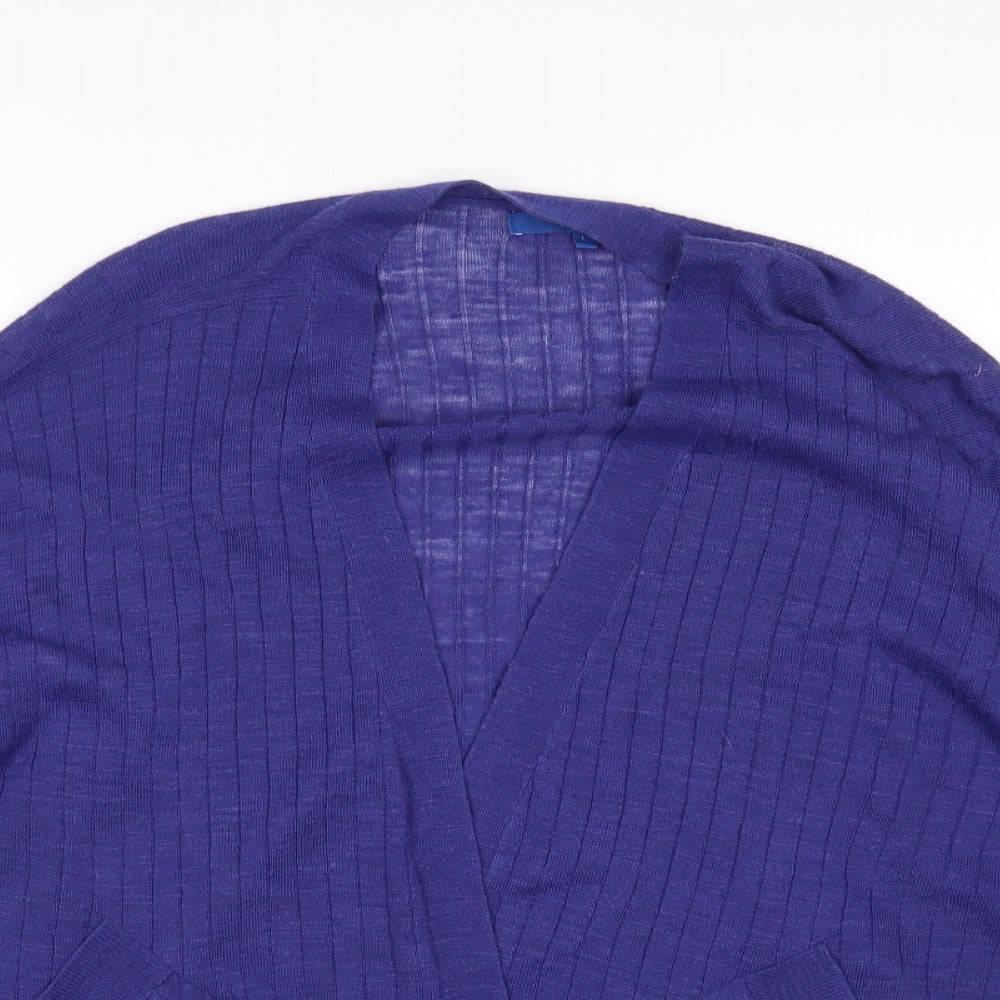 NEXT Womens Purple   Cardigan Jumper Size L