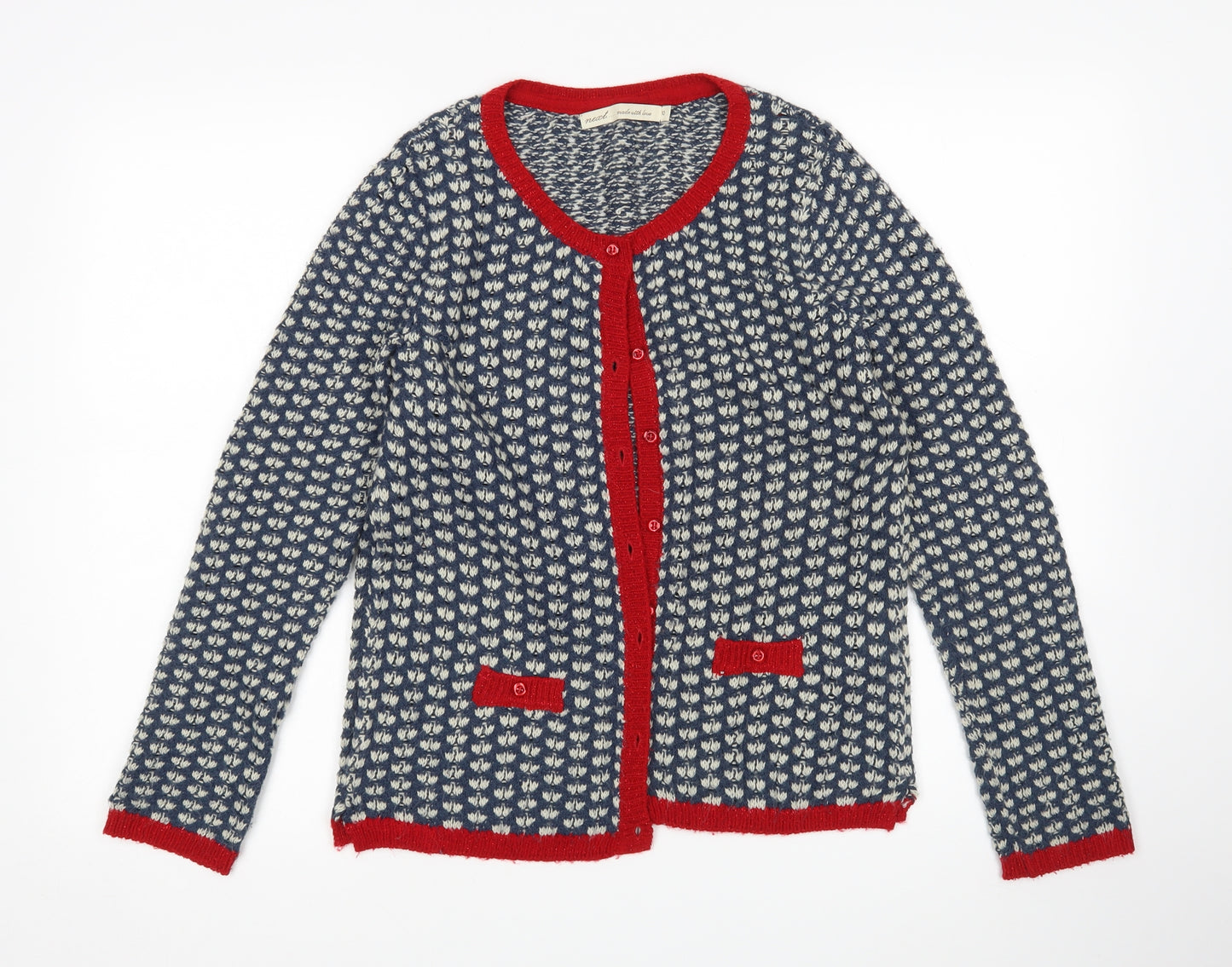 NEXT Womens Multicoloured   Cardigan Jumper Size 10