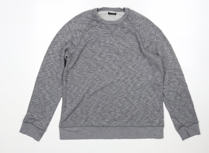 Red Herring Mens Grey Pullover Jumper Size M