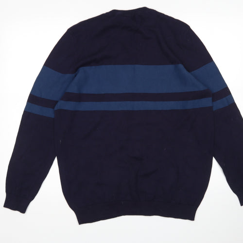 George Mens Blue   Pullover Jumper Size M