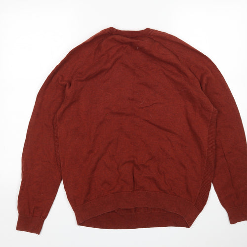 George Mens Brown   Pullover Jumper Size L