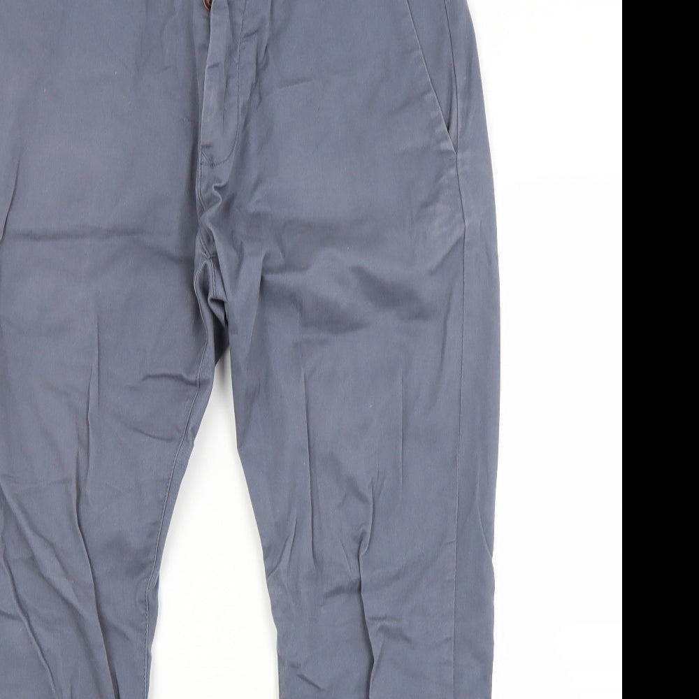 TU Mens Blue   Chino Trousers Size 34 in L30 in