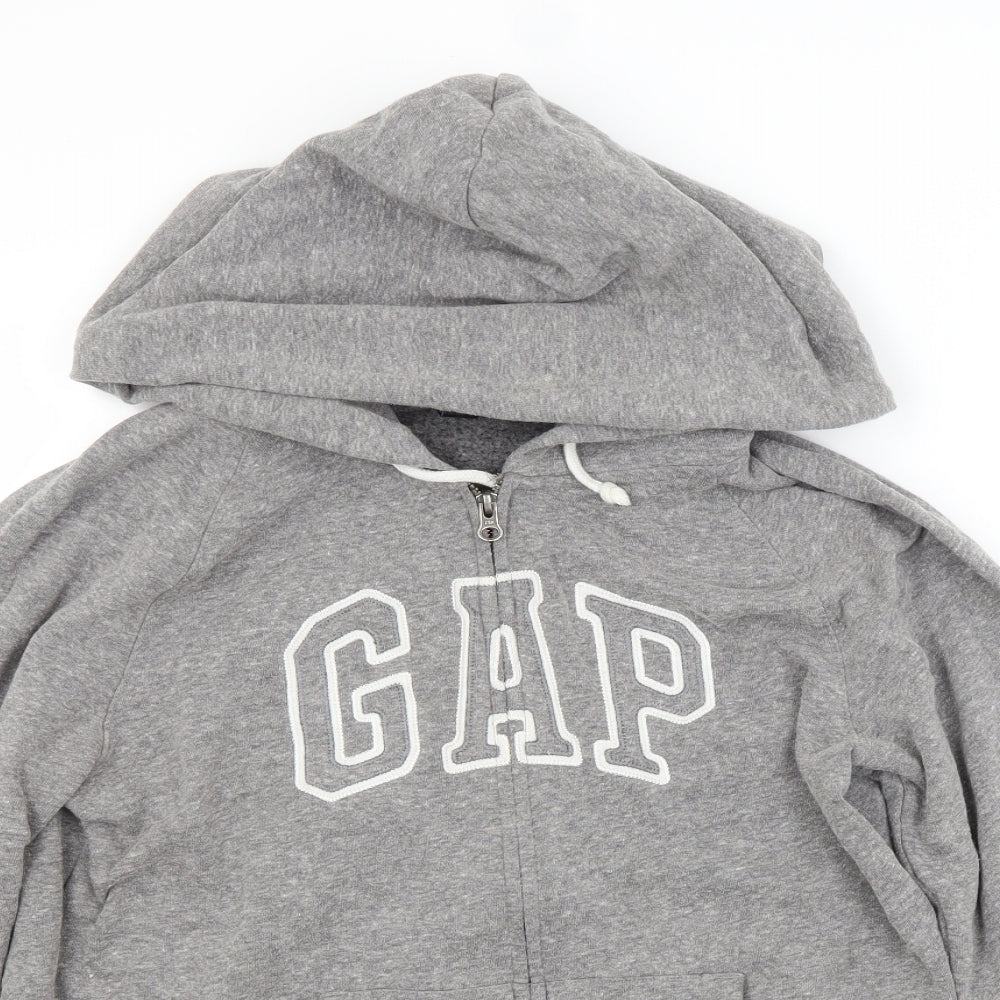 Gap Womens Grey   Full Zip Hoodie Size M