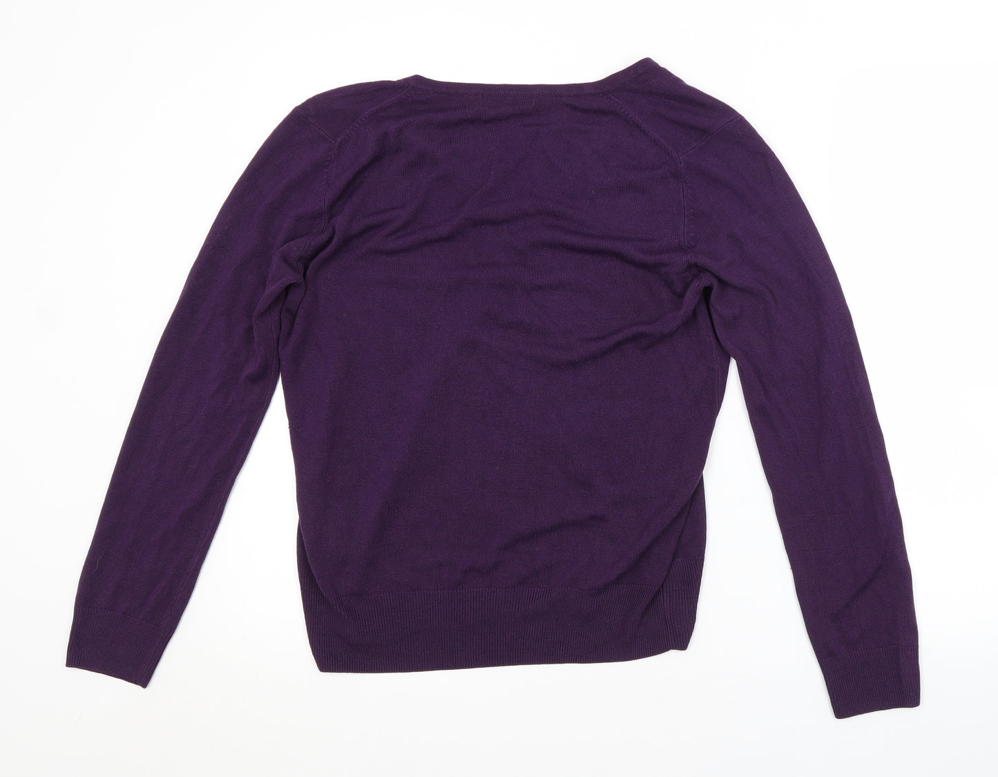 M&S Womens Purple   Pullover Jumper Size 12
