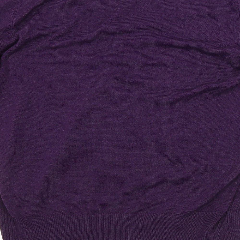 M&S Womens Purple   Pullover Jumper Size 12