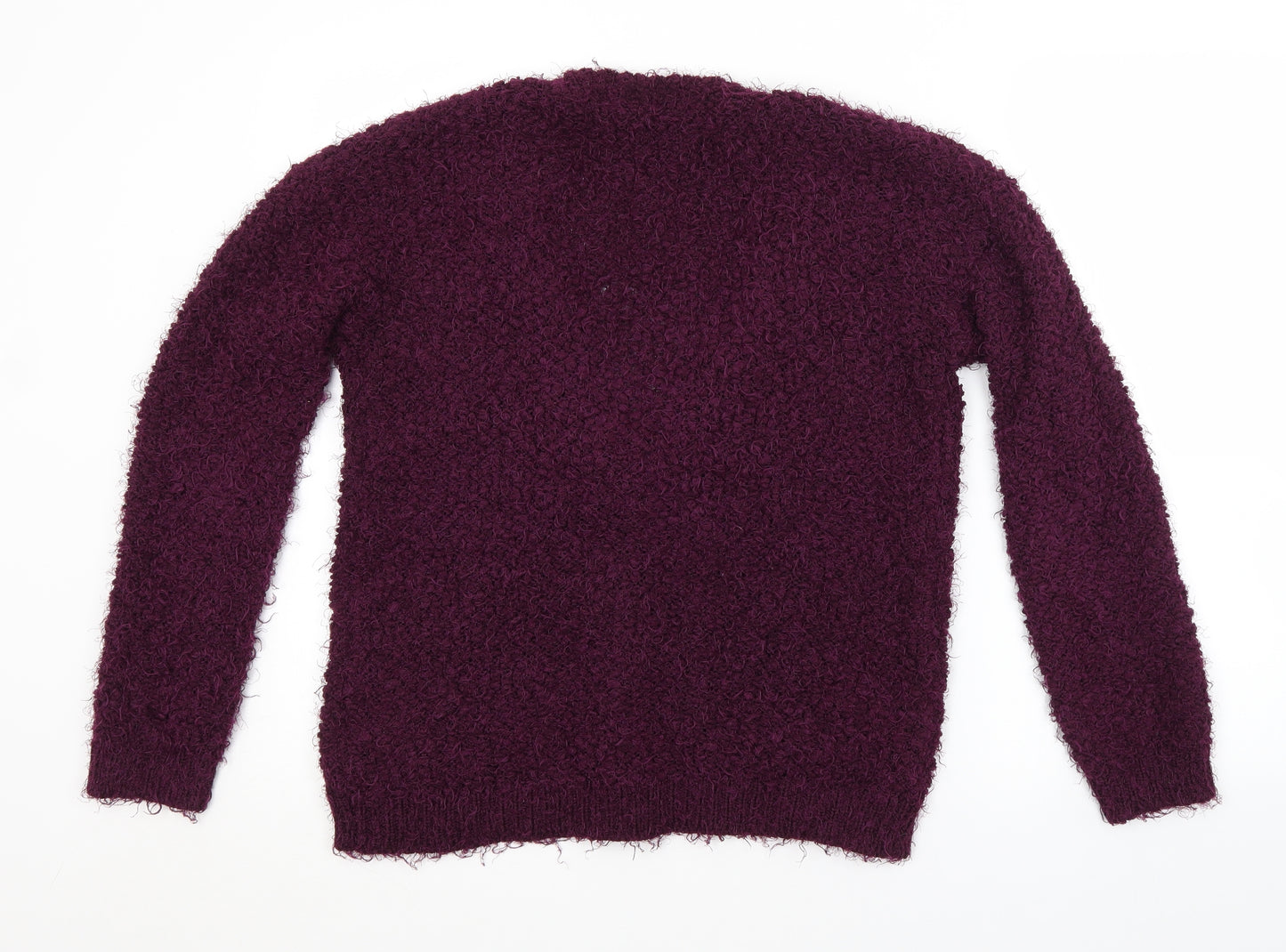 Preworn Womens Purple   Cardigan Jumper Size 12
