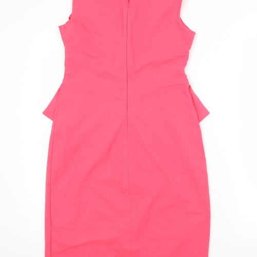 Preworn Womens Pink   Pencil Dress  Size 12