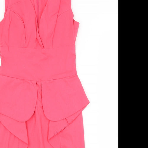 Preworn Womens Pink   Pencil Dress  Size 12
