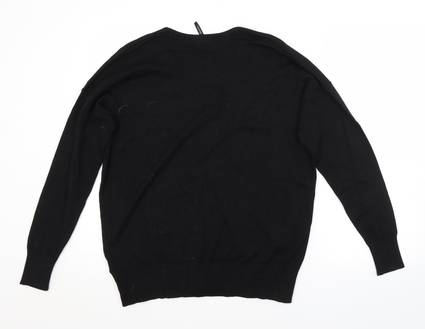 CAPSULE Womens Black   Pullover Jumper Size 12