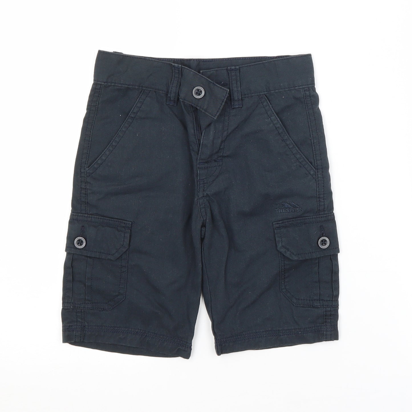 Trespass Boys Blue   Cargo Shorts Size 5-6 Years