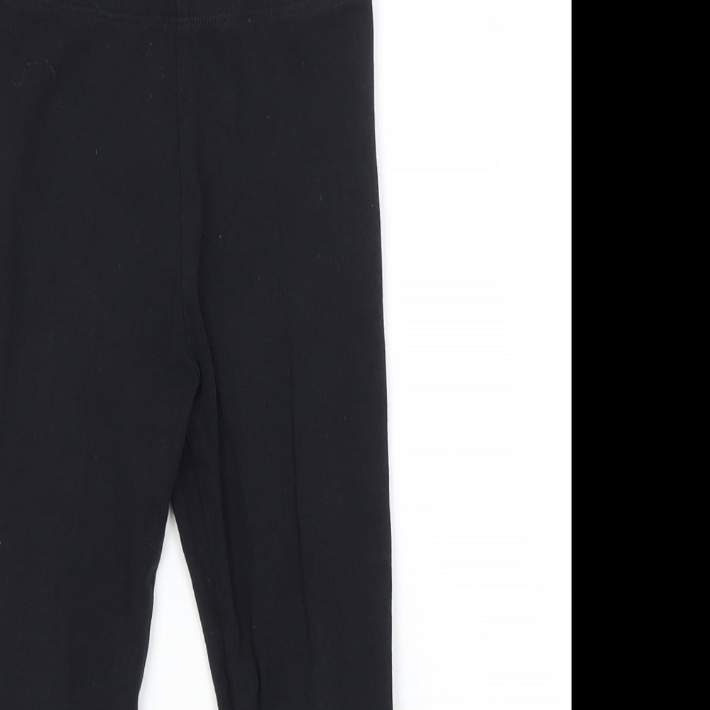 NEXT Girls Black   Capri Trousers Size 2-3 Years