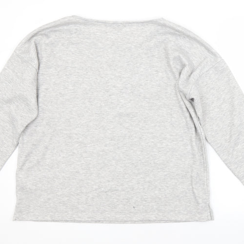 M&S Womens Grey   Pullover Jumper Size 14