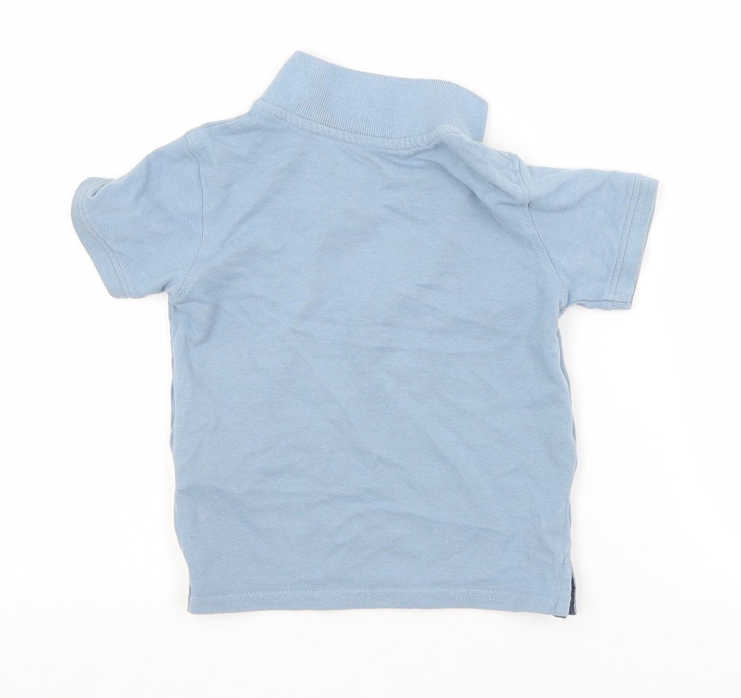 Primark Boys Blue   Basic Polo Size 2-3 Years