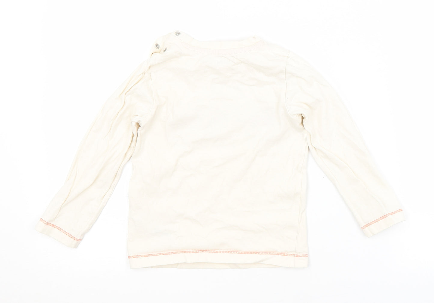 Nutmeg Boys Beige   Basic T-Shirt Size 2-3 Years