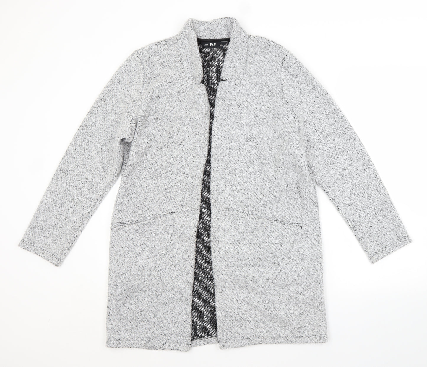 F&F Womens Grey   Jacket  Size 12