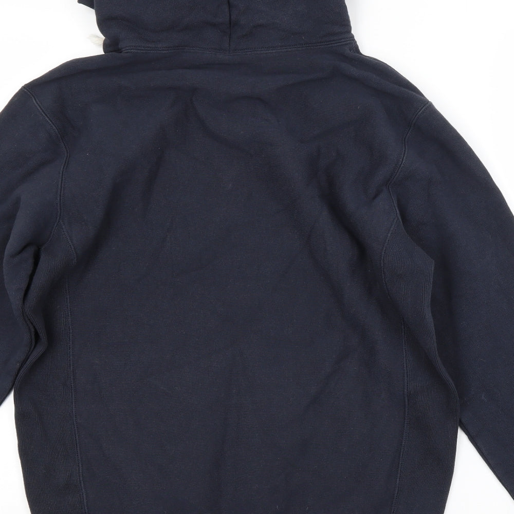 Champion Mens Blue   Pullover Hoodie Size M