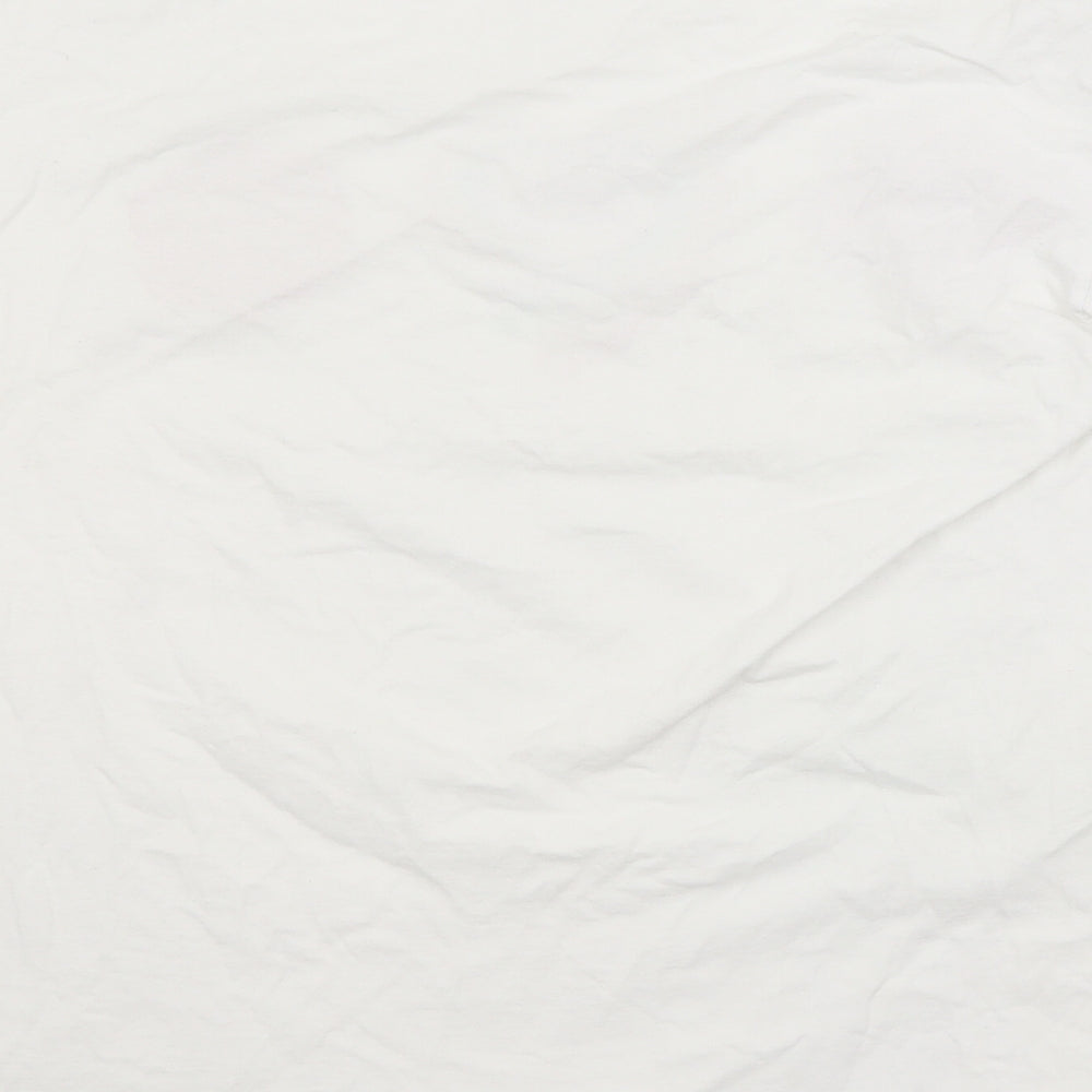 Fruit of the Loom Womens White   Basic T-Shirt Size L