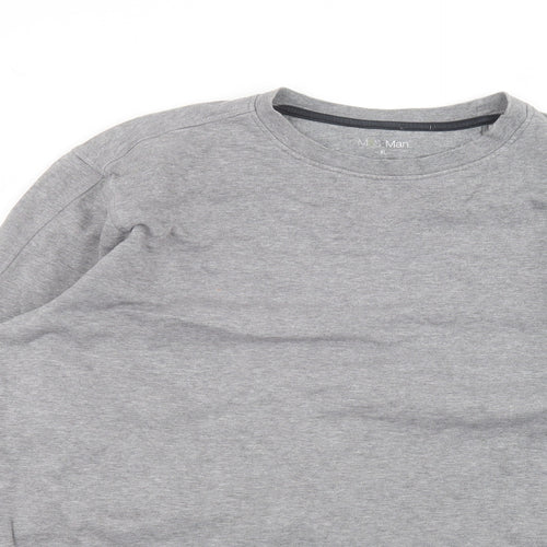 Marks and Spencer Mens Grey   Pullover Jumper Size XL