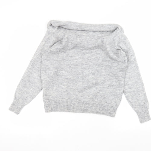 H&M Womens Grey   Basic T-Shirt Size M