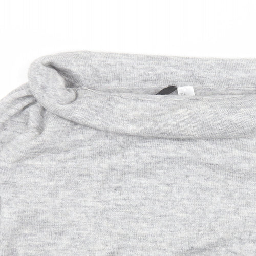 H&M Womens Grey   Basic T-Shirt Size M