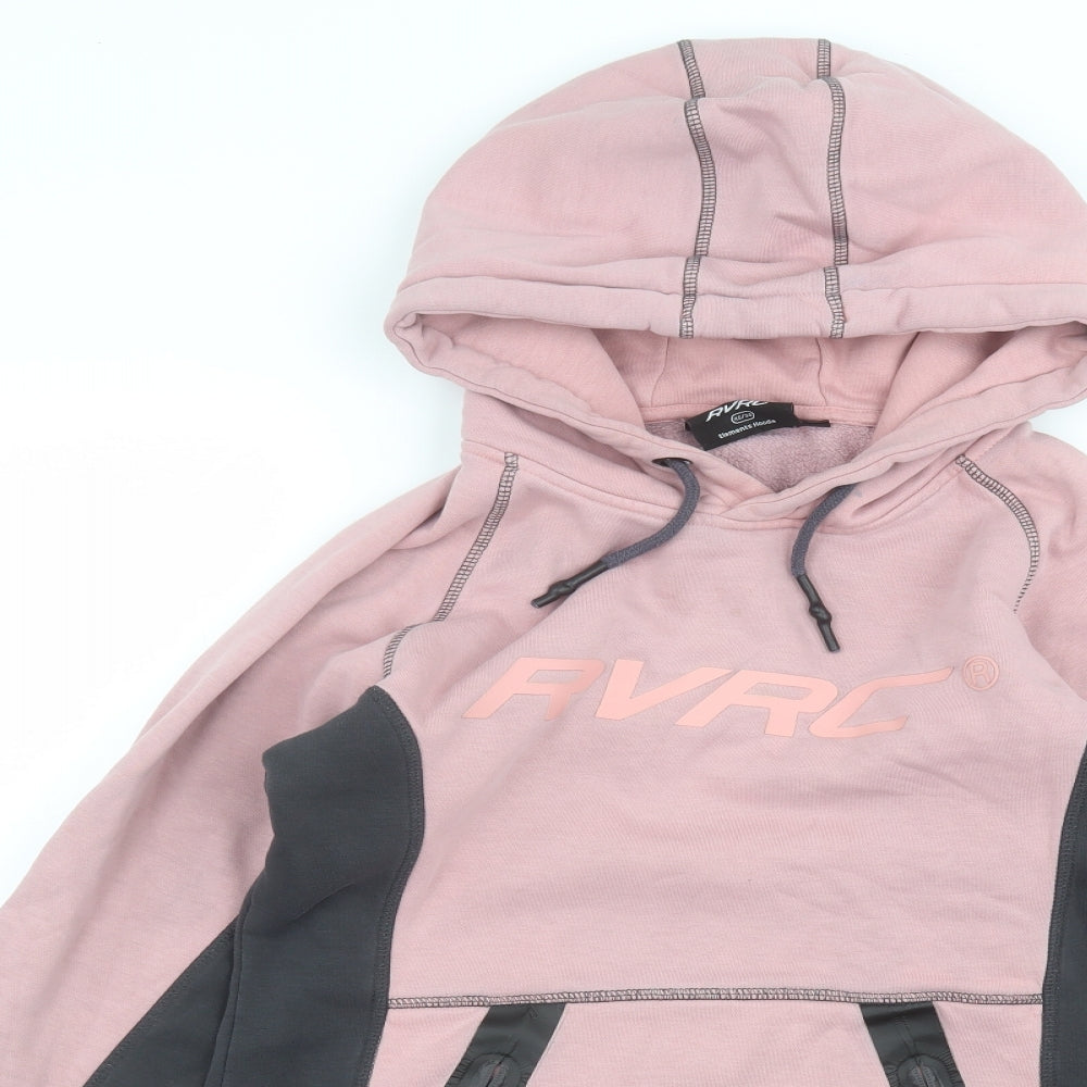 RVRC Womens Pink   Pullover Hoodie Size XS