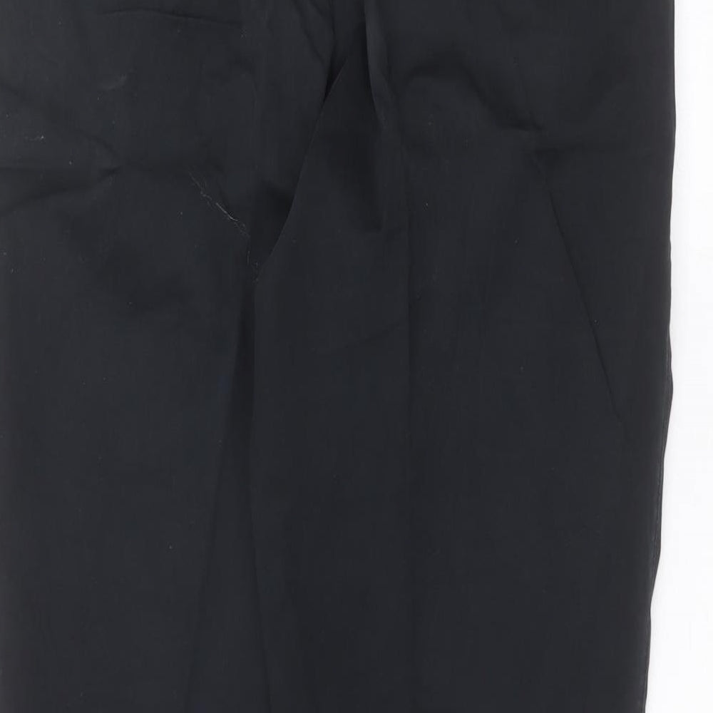 Marks and Spencer Mens Black   Chino Trousers Size 38 in L33 in