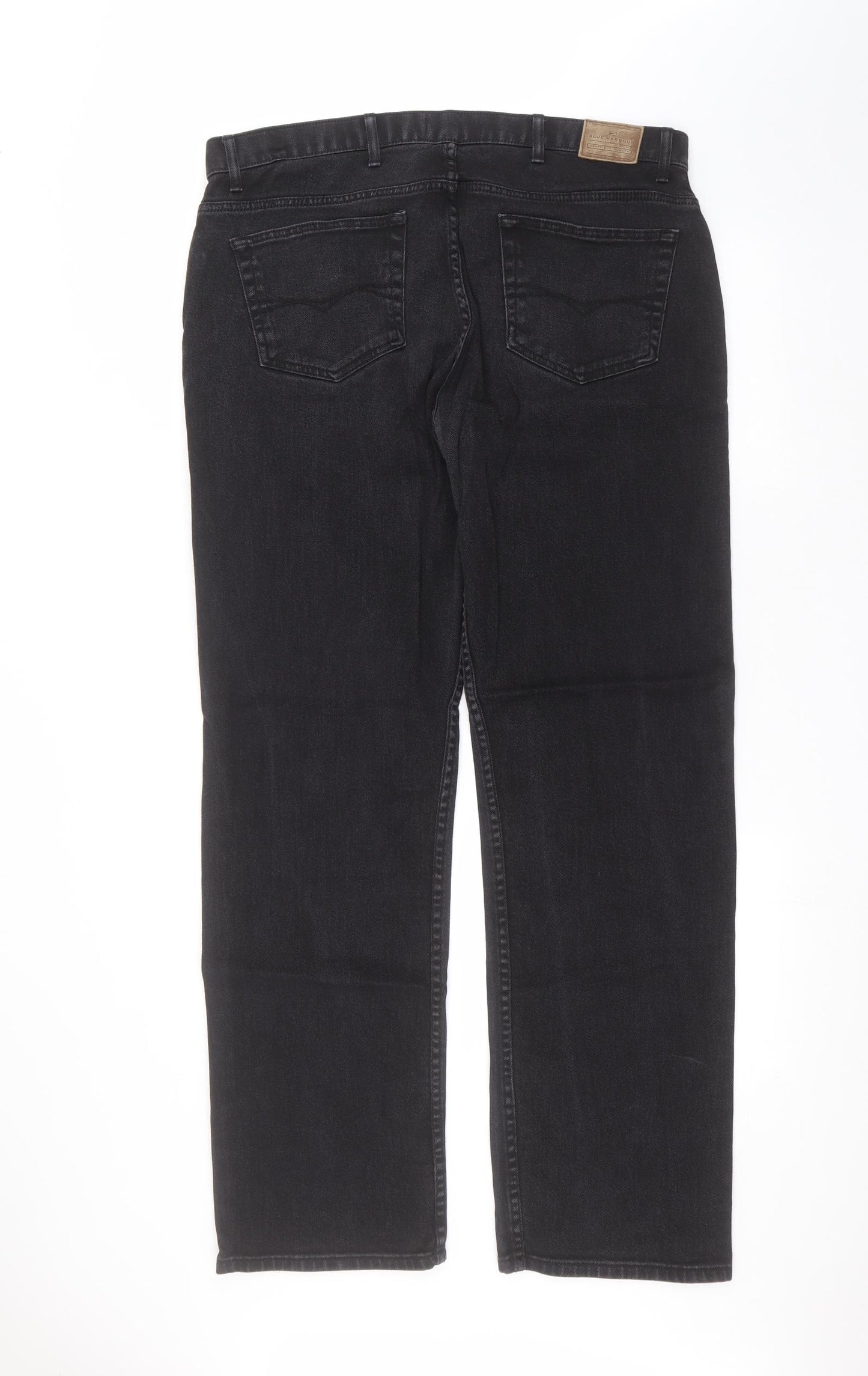 Marks and Spencer Mens Black   Straight Jeans Size 38 in L33 in