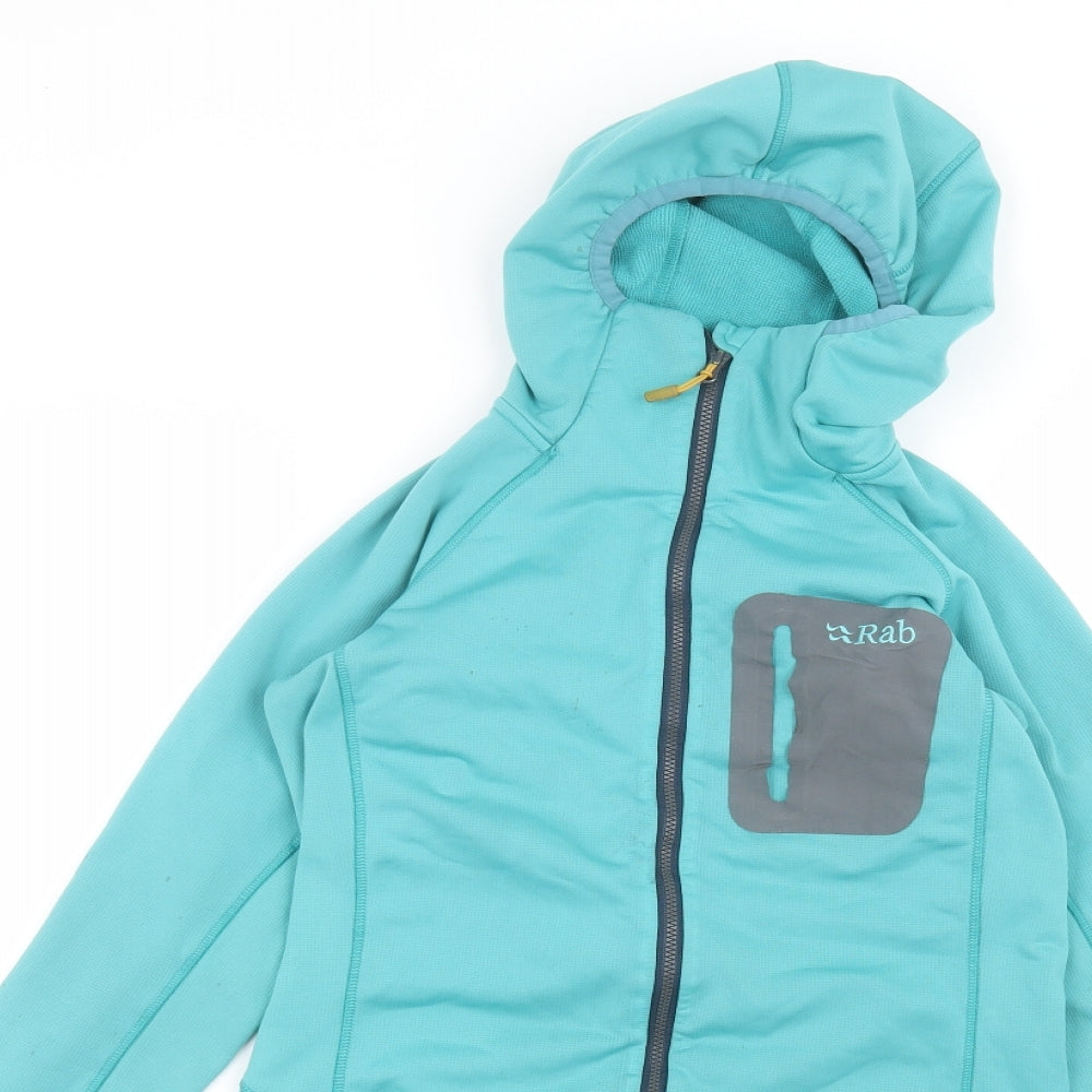 RAB Womens Blue   Full Zip Hoodie Size S