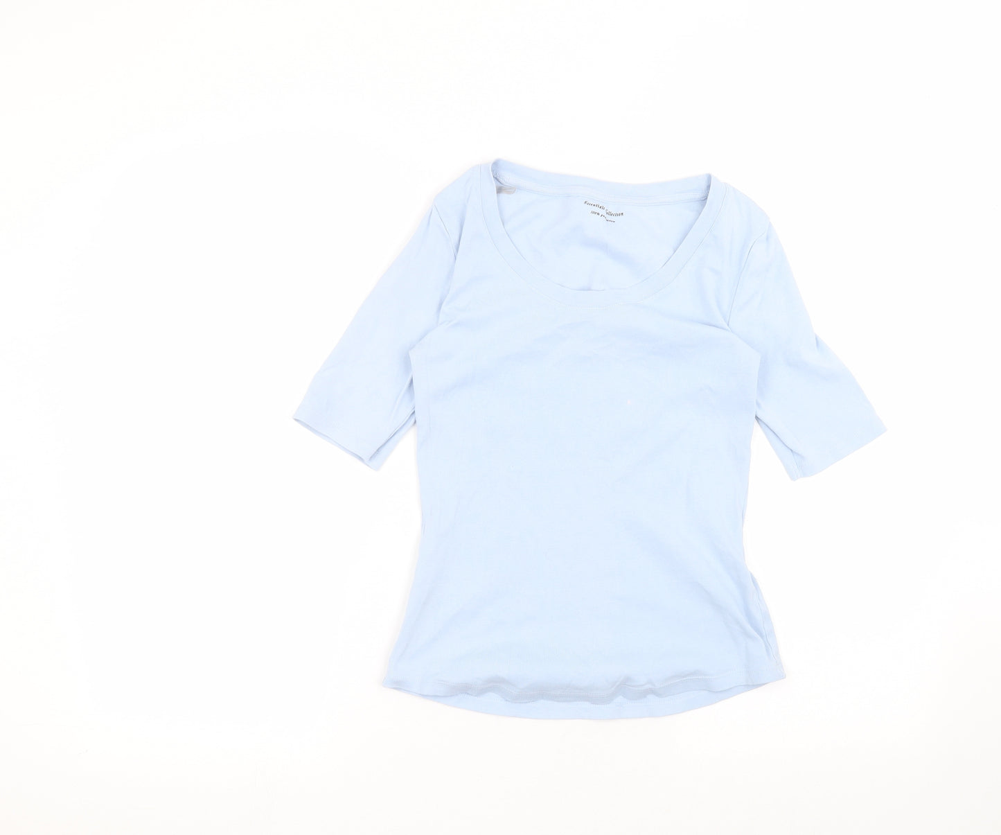 Marks and Spencer Womens Blue   Basic T-Shirt Size 8