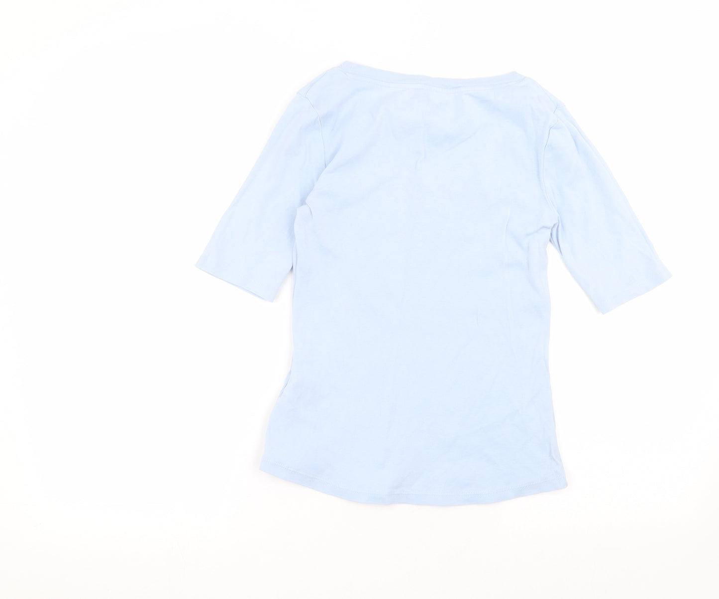 Marks and Spencer Womens Blue   Basic T-Shirt Size 8