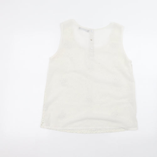 Atmosphere Womens White   Basic T-Shirt Size 10