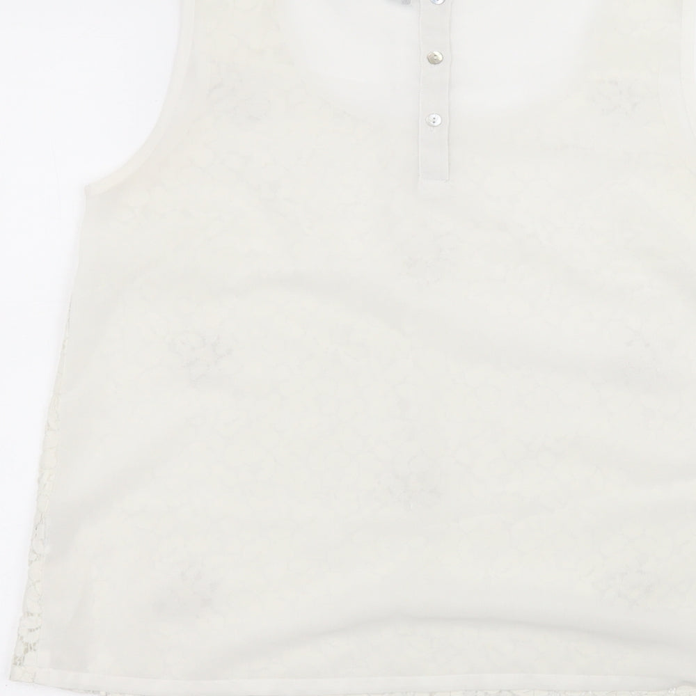 Atmosphere Womens White   Basic T-Shirt Size 10