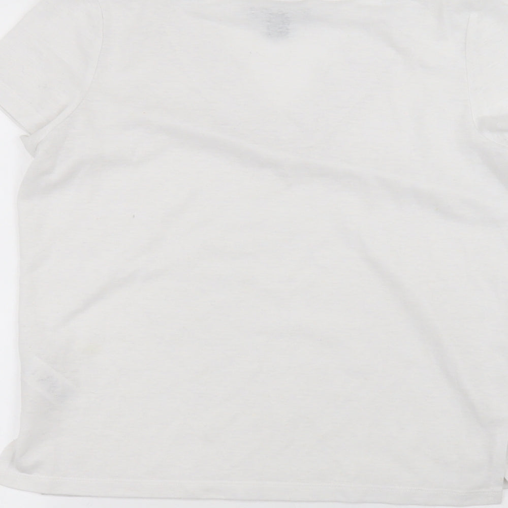 Primark Womens White   Basic T-Shirt Size XS