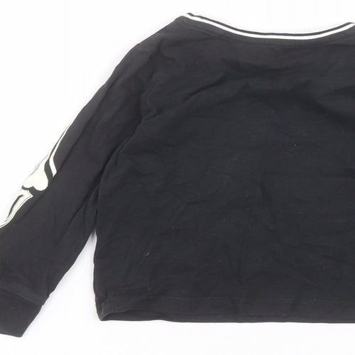 TU Boys Black   Basic T-Shirt Size 3-4 Years