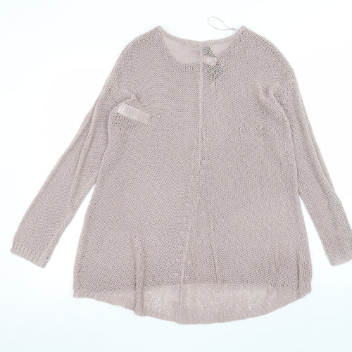 Marks and Spencer Womens Pink   Pullover Jumper Size 14