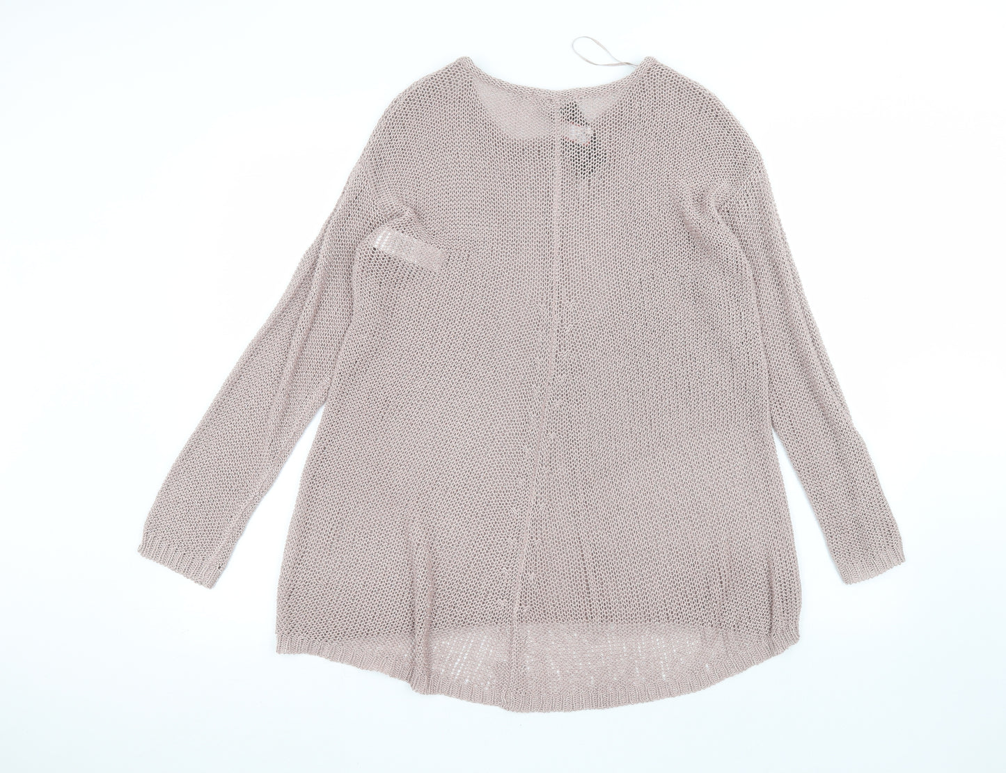 Marks and Spencer Womens Pink   Pullover Jumper Size 14