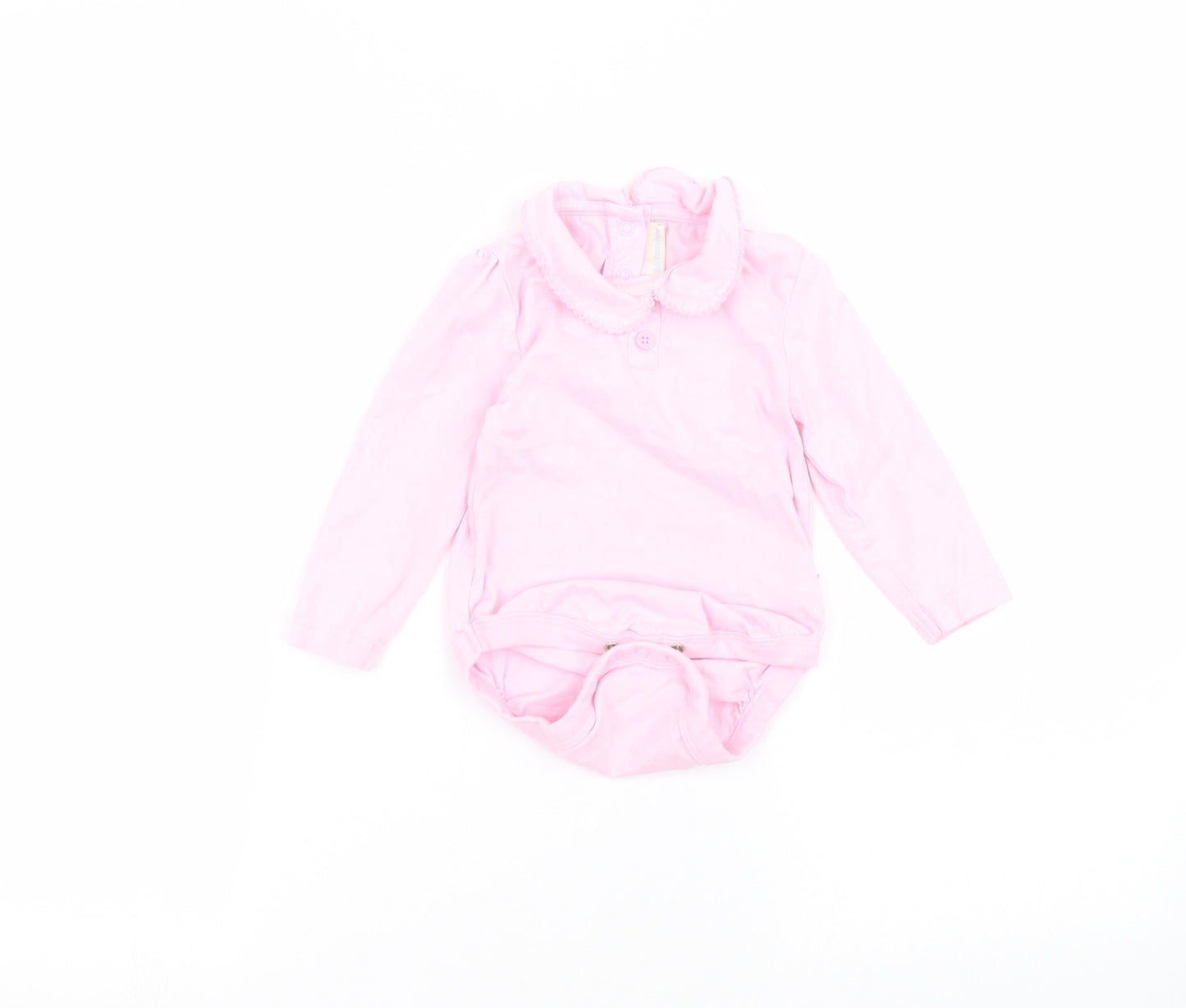 JoJo Maman Bébé Baby Pink   Babygrow One-Piece Size 12-18 Months