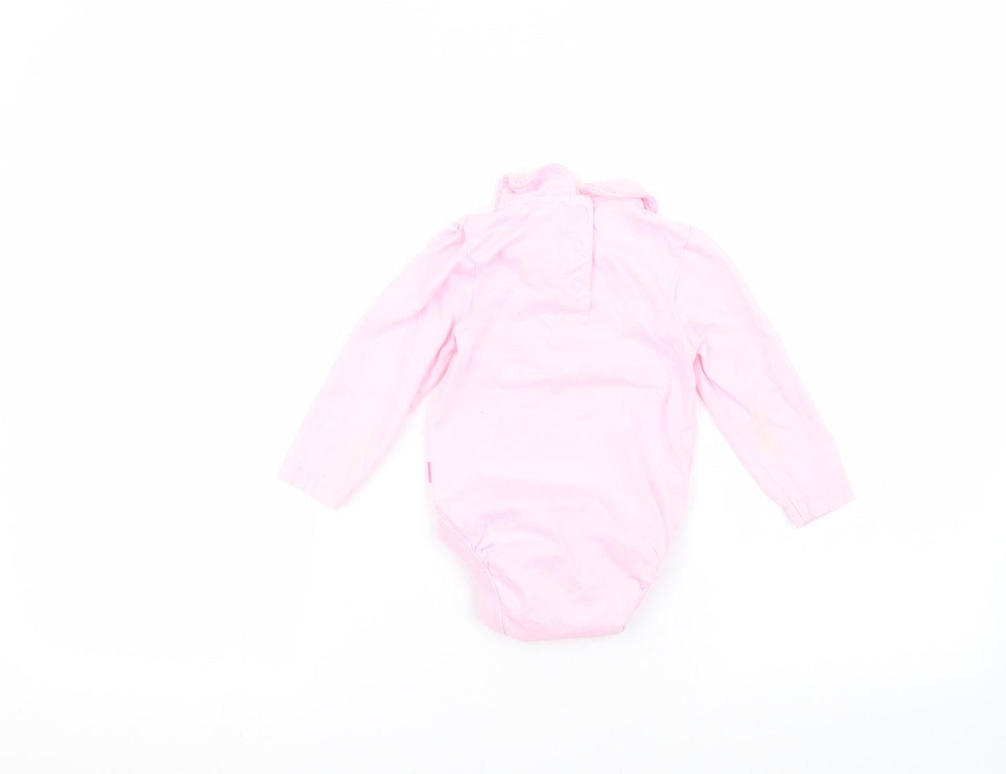 JoJo Maman Bébé Baby Pink   Babygrow One-Piece Size 12-18 Months